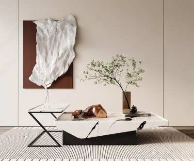 CATTELAN现代茶几3D模型下载